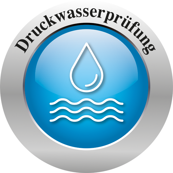 Druckwasserprüfung